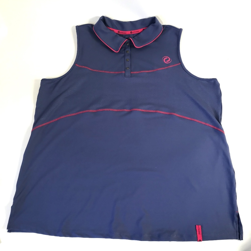 Activezone Sports Plus Size Womens Sleeveless